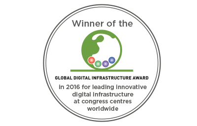 Winner of the Global Digital Infrastructure Award 2016 for innovative digital infrastructure worldwide