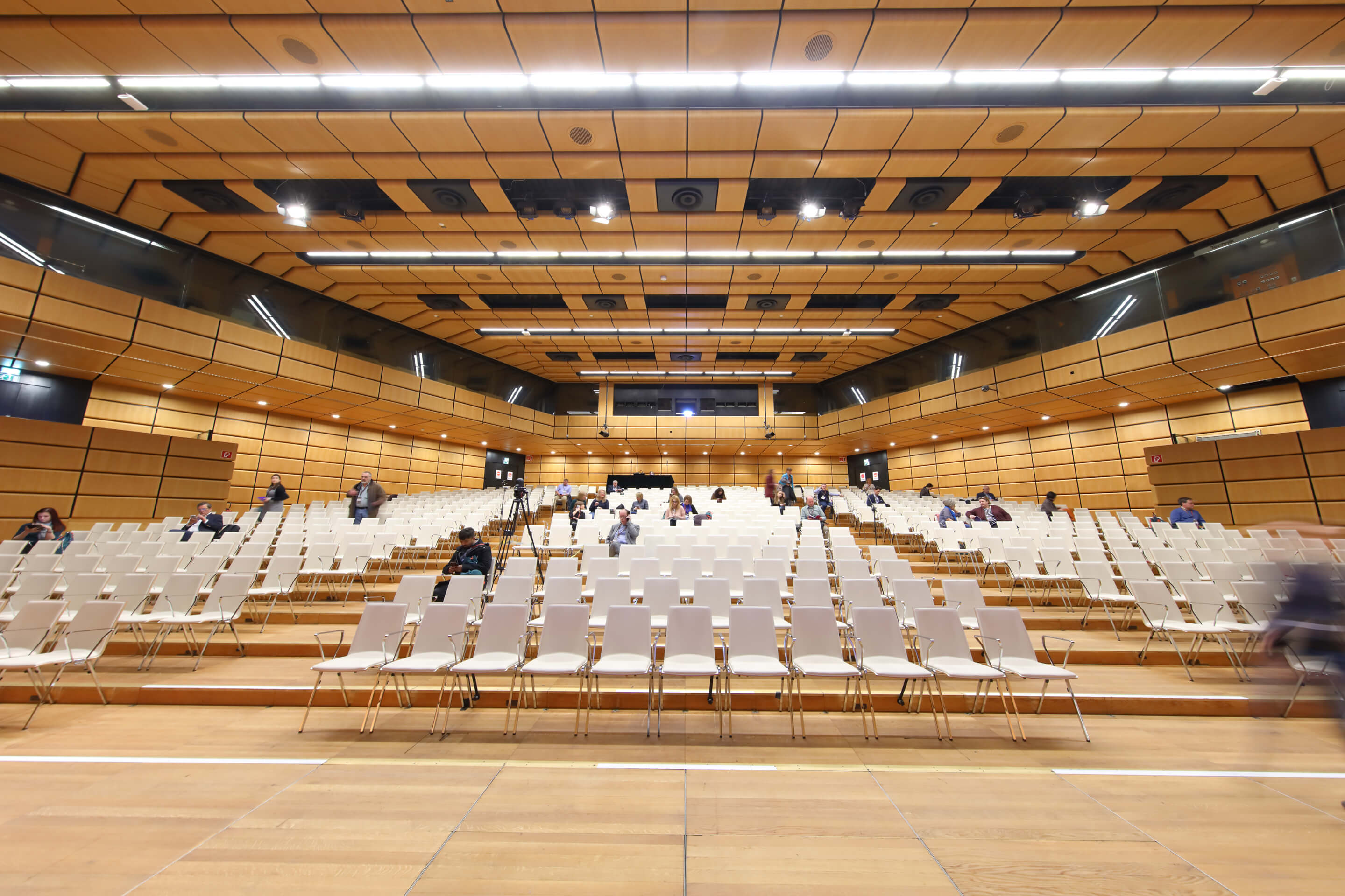 Foto: Saal B Bestuhlung