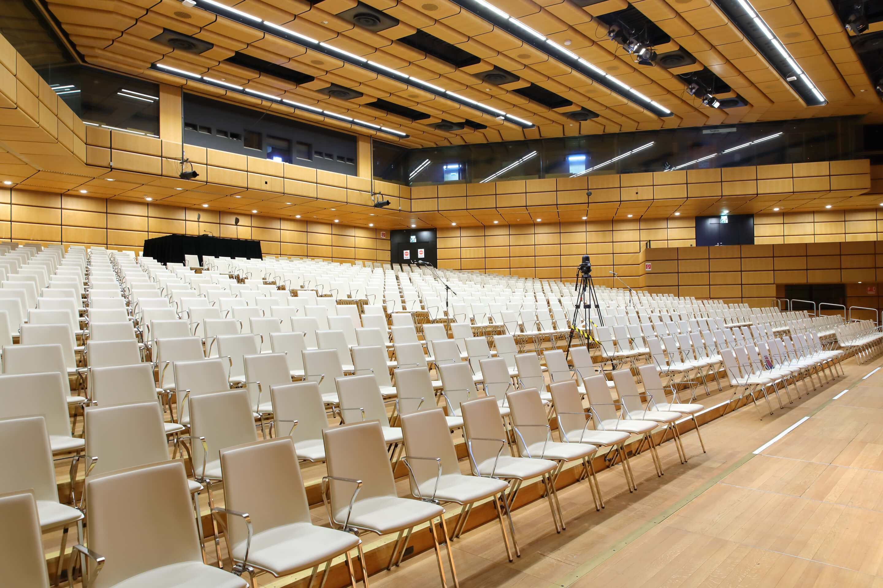 Foto: Saal B Bestuhlung