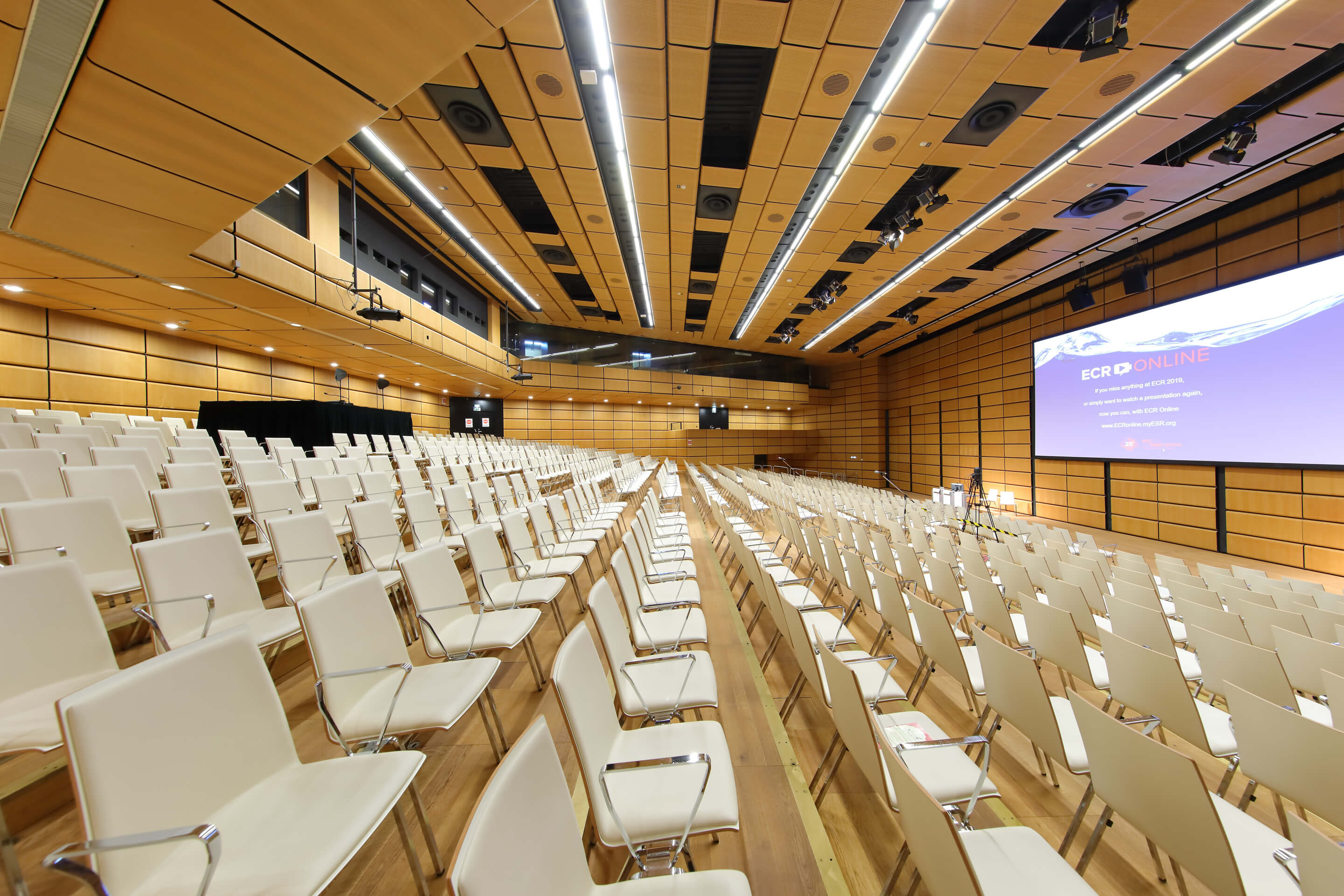 Foto: Saal B Bestuhlung