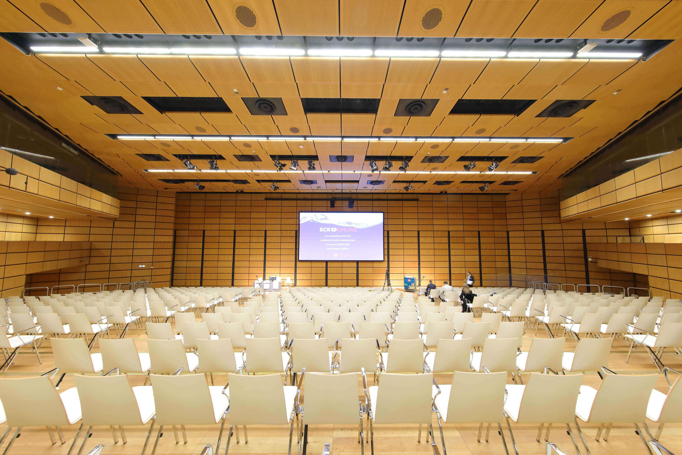 Foto: Saal B Bestuhlung
