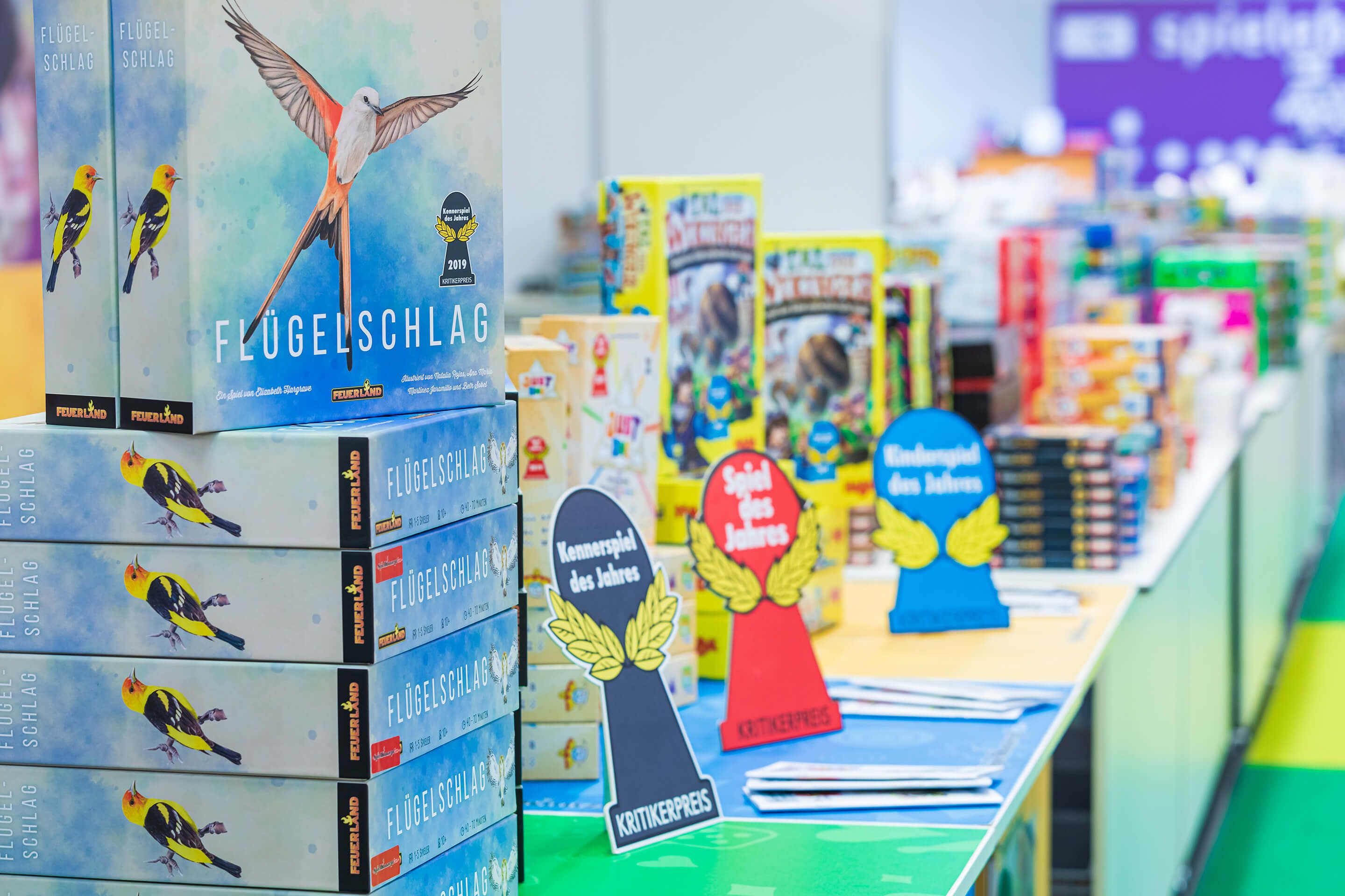 Foto: Eventkonzepte Produktpraesentation Spielefest 2019 Aussteller