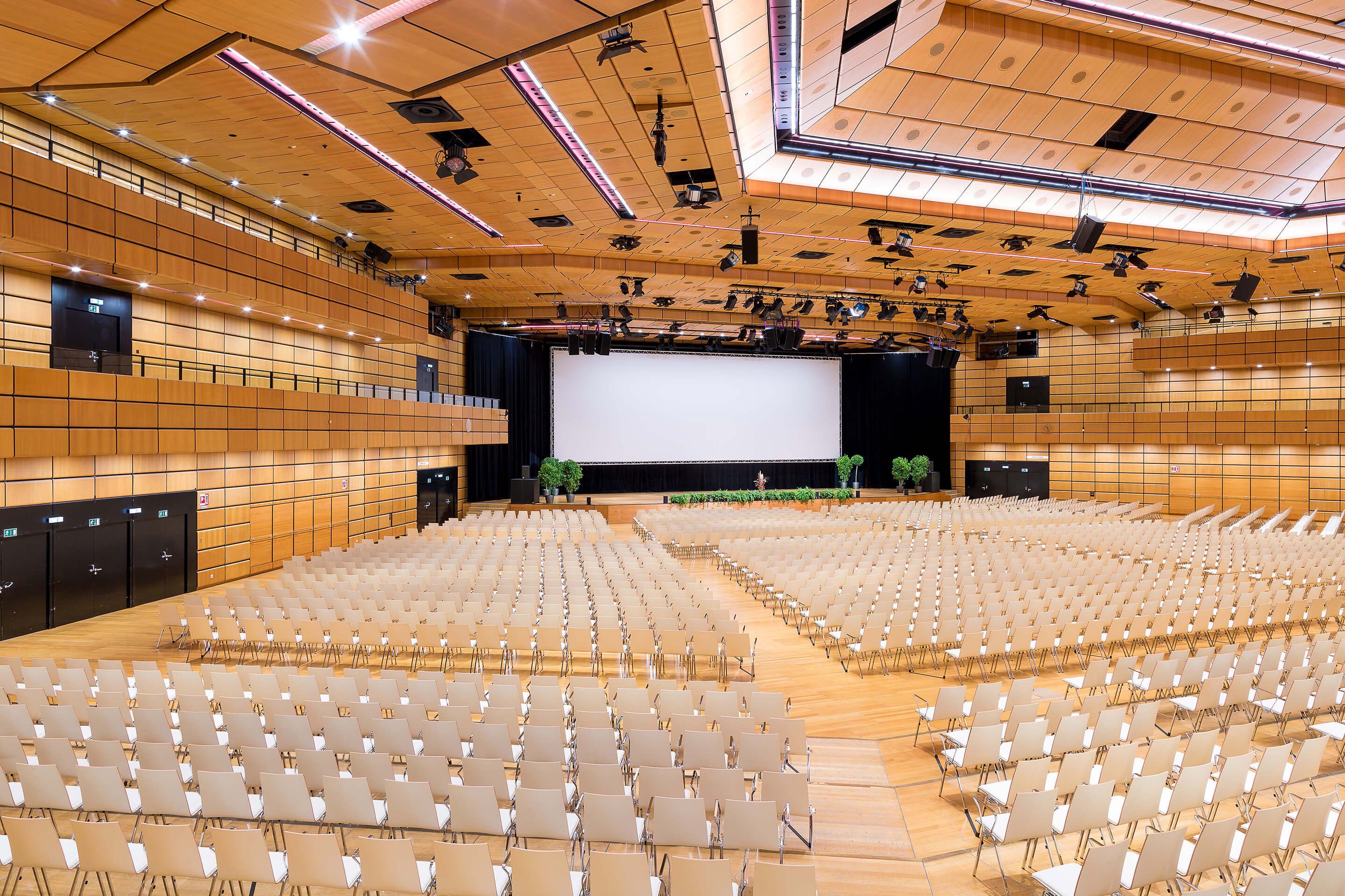 Foto: Haus Level 2 Saal A Bestuhlung