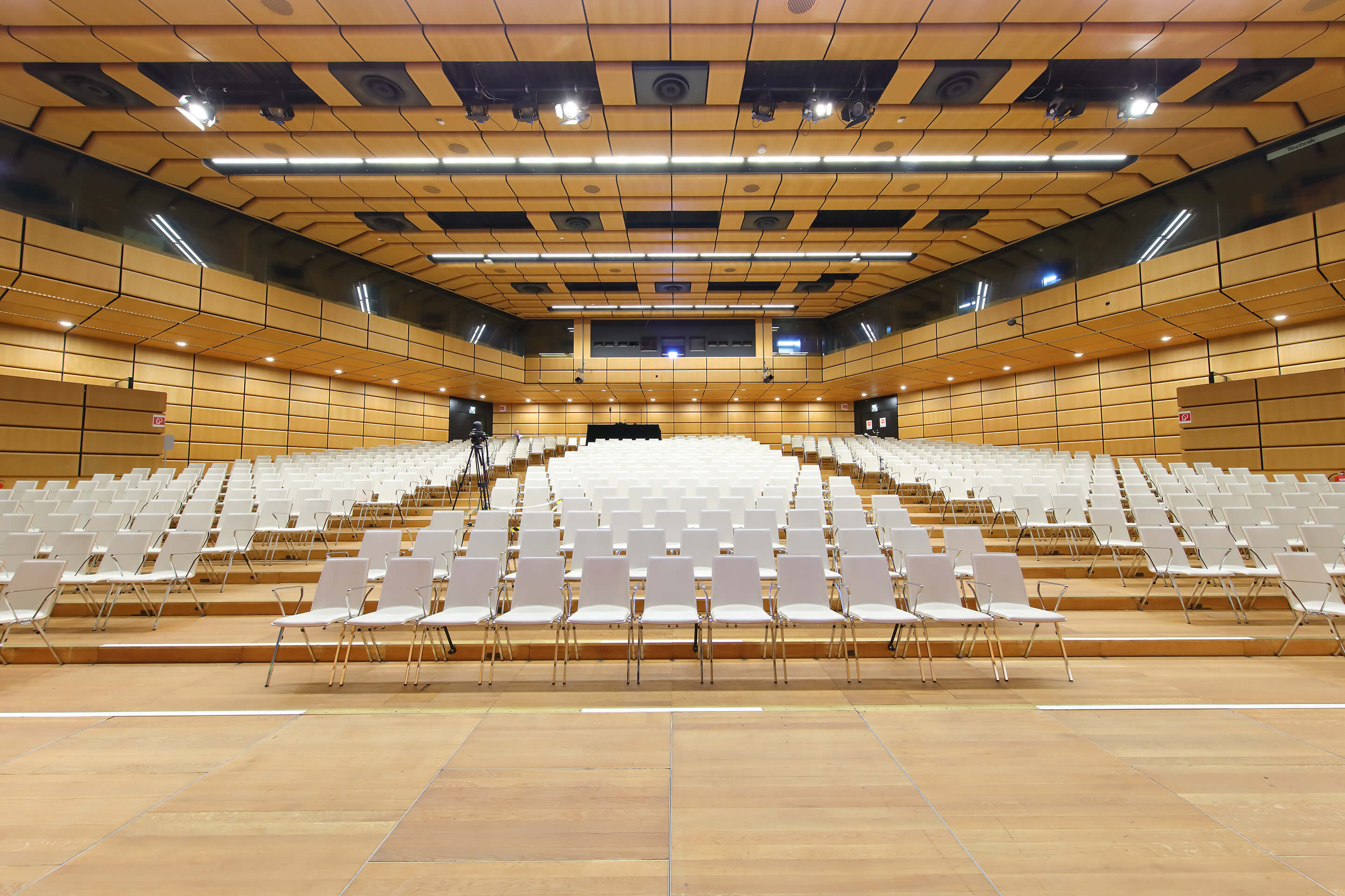 Photo: Main building Hall B Level 2 seating