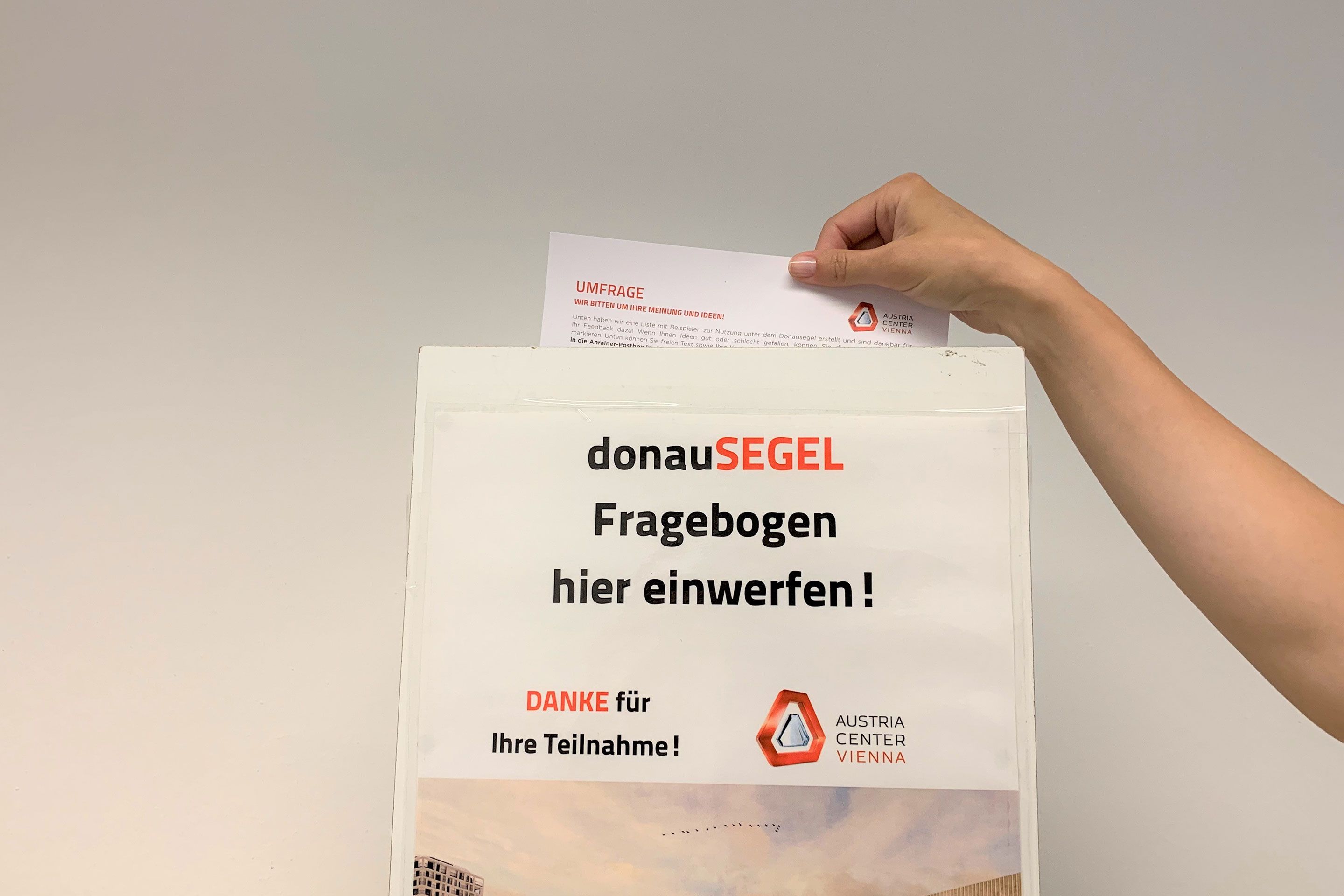Anrainer-Umfrage donauSEGEL