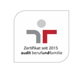 Logo: Beruf und Familie Guetezeichen
