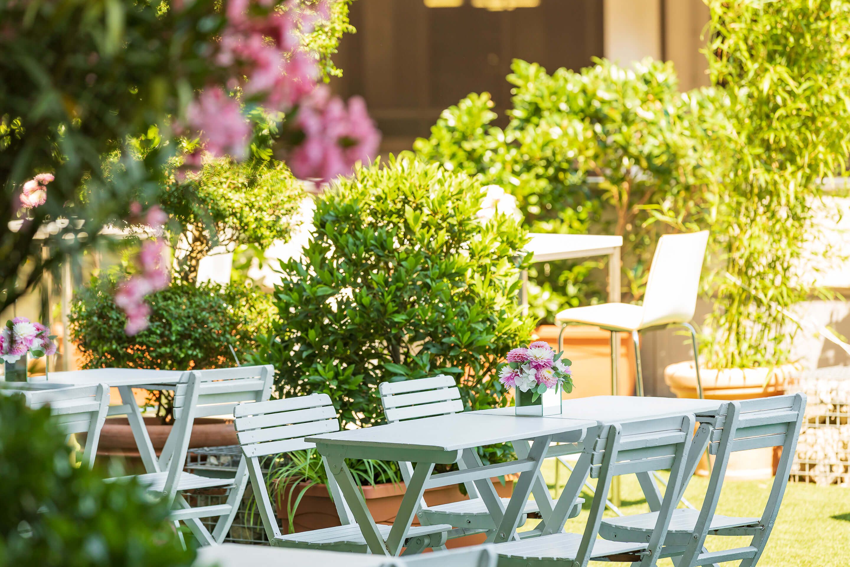 Foto: Outdoor Eventkonzept auf der Terrasse G Ebene-2 des Austria Center Vienna
