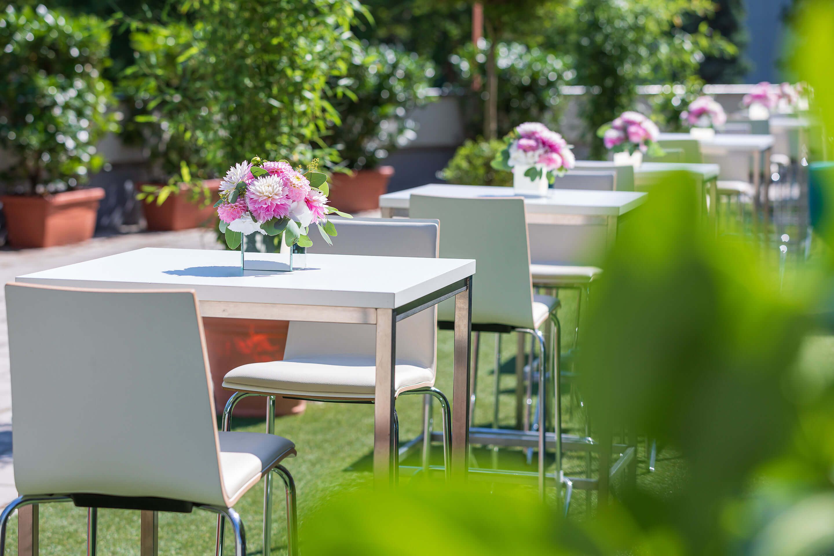 Foto: Sommer Outdoor Event auf der Terrasse G des Austria Center Vienna