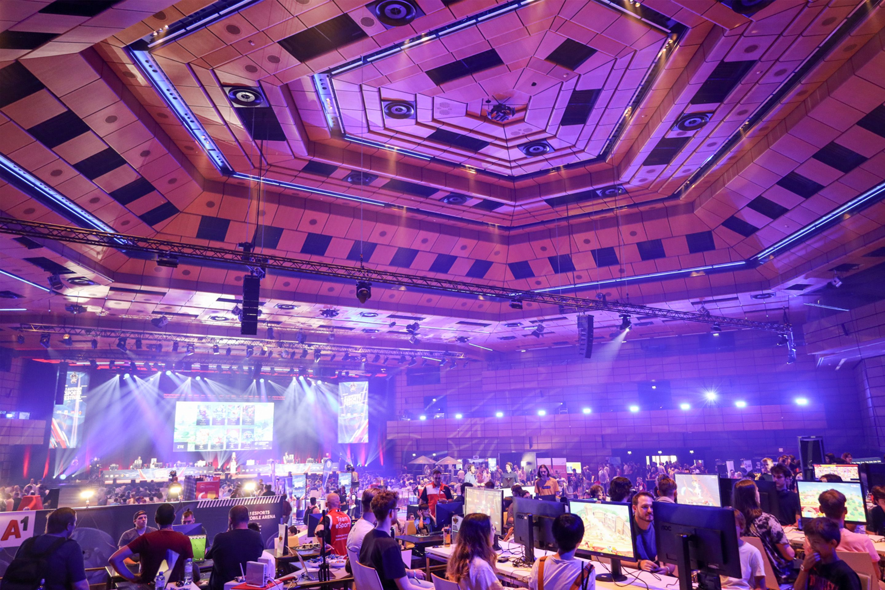 A1 eSports Saal 1 Austria Center Vienna