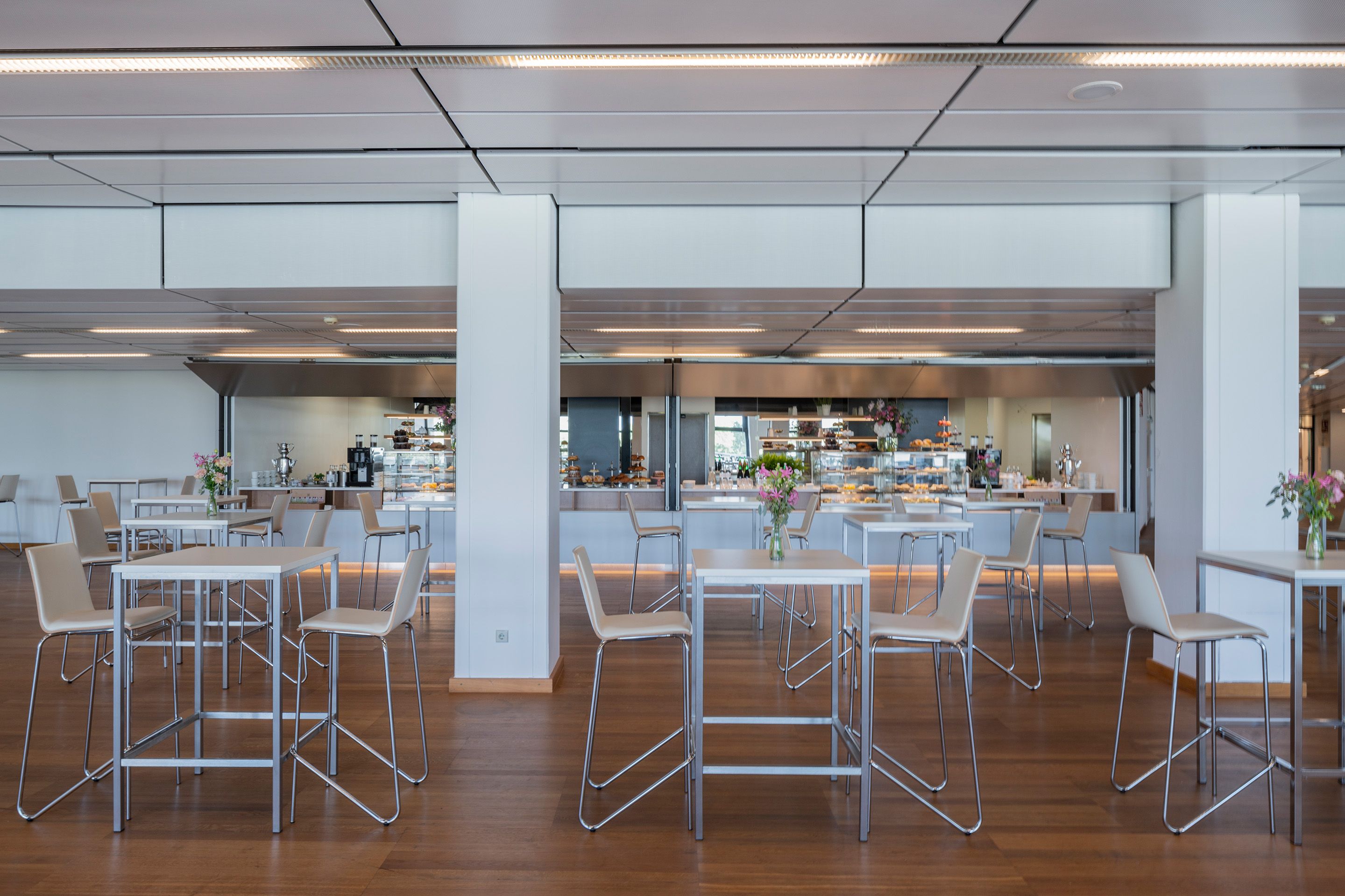 Foto: Foyer E Catering-Bereich 2022