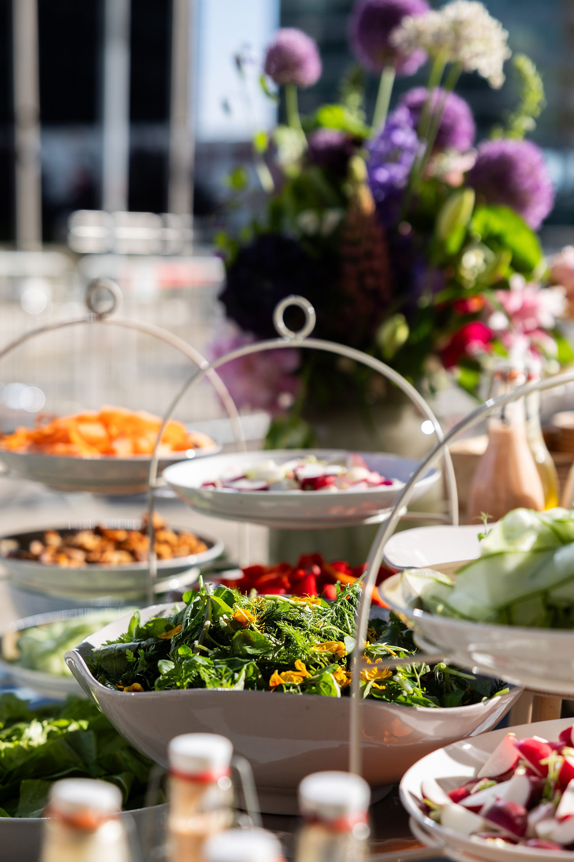 Buffet von MOTTO Catering im Austria Center Vienna.