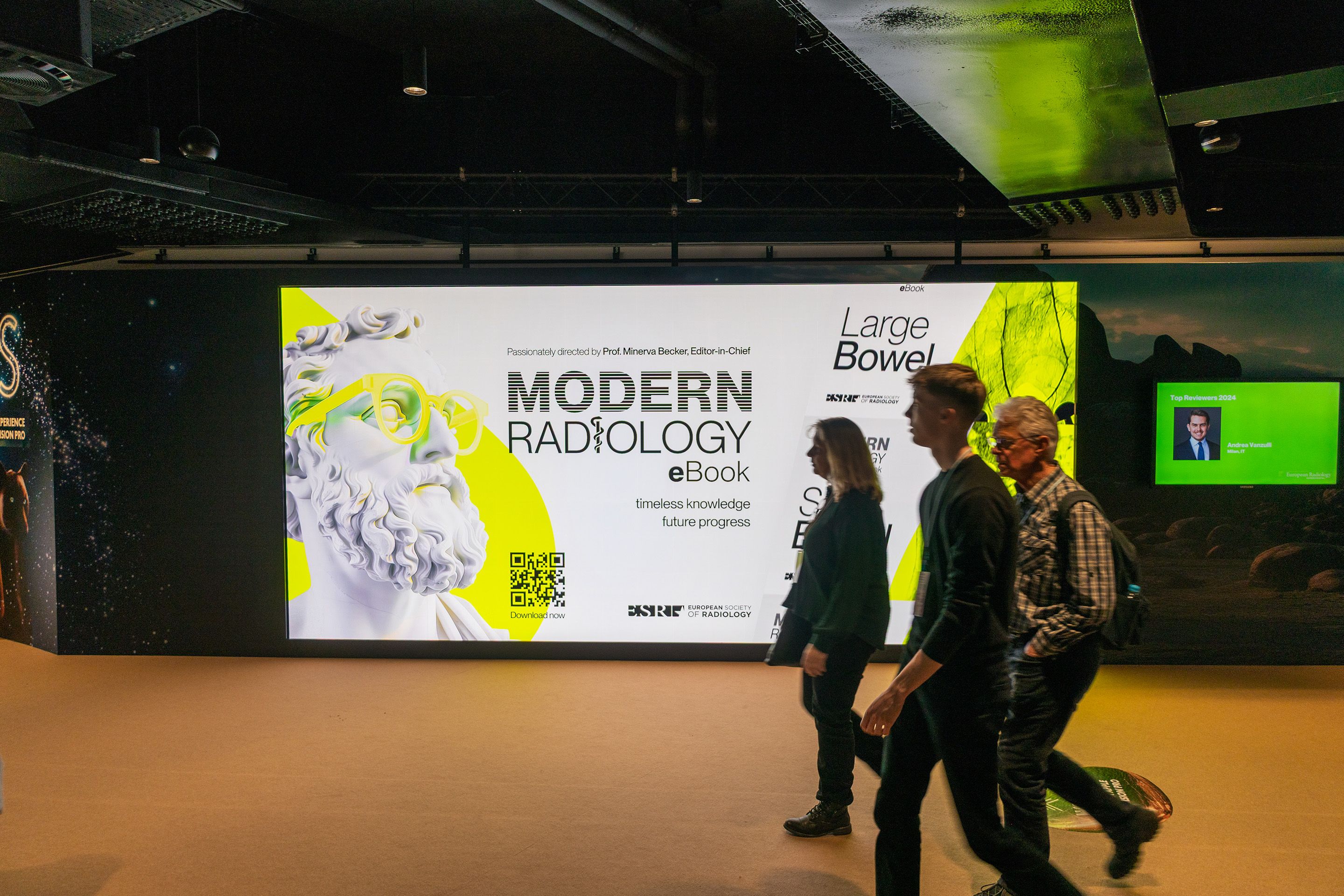 Modulare LED im Austria Center Vienna während des ECR 2025