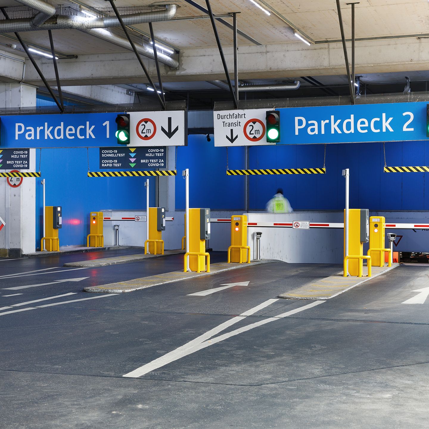 Einfahrt Parkdecks Austria Center Vienna