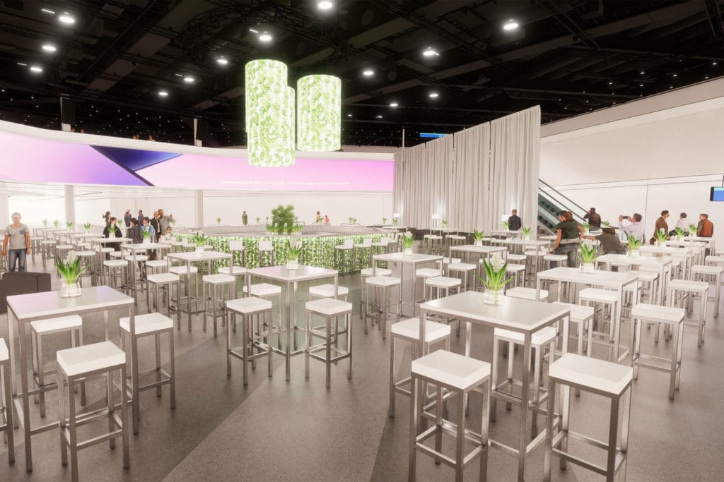 Rendering Eingangshalle