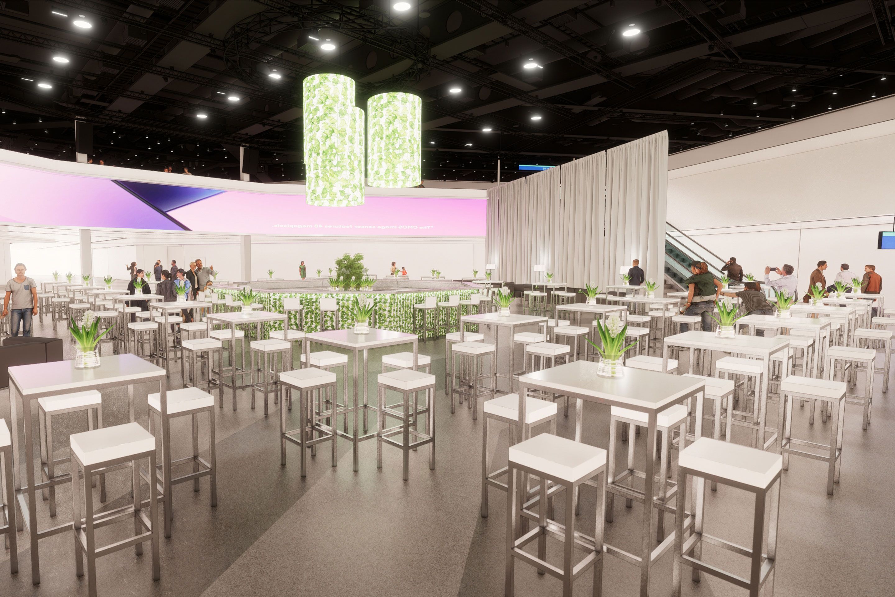 Rendering Eingangshalle